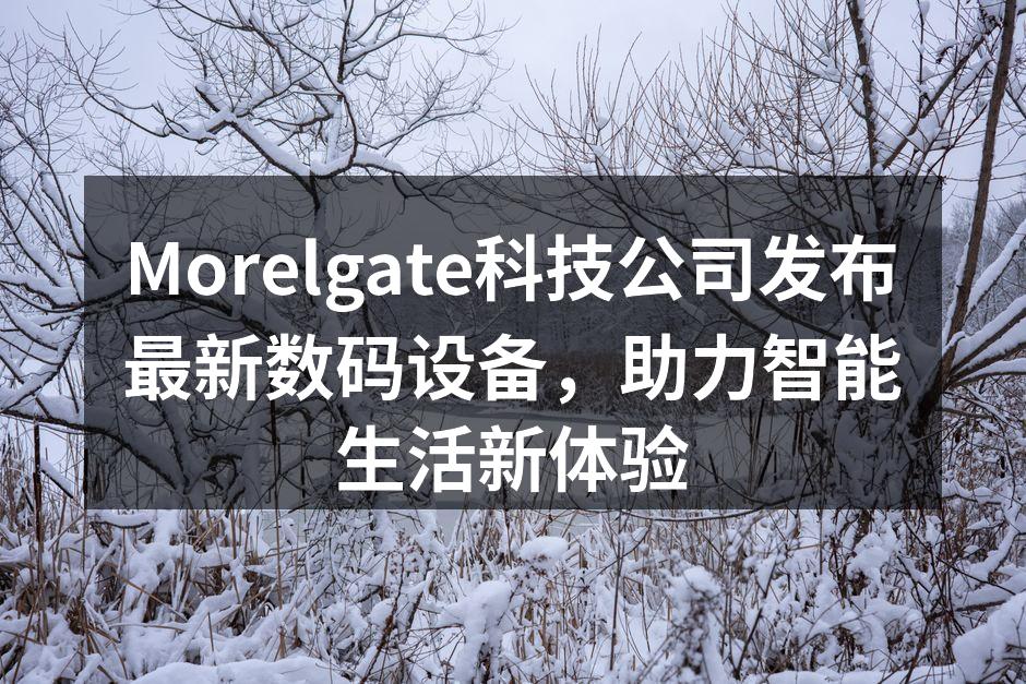 Morelgate科技公司发布最新数码设备，助力智能生活新体验